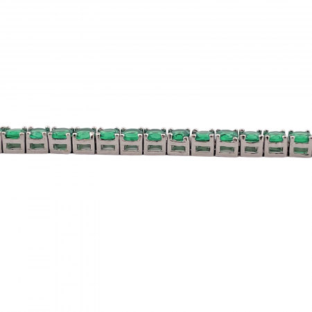 Bratara argint Tennis Verde [1]