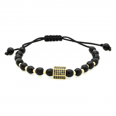 Brățări pentru el - Bratara aur galben 14k Polo