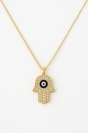 Coliere - Colier aur galben 14K Fatima