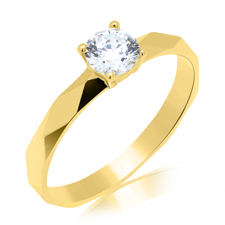 Inele - Inel aur 14k Saint