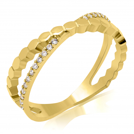 Inele - Inel aur galben 14k Together