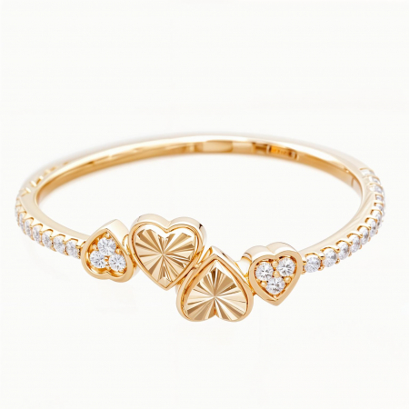 Inele - Inel aur 14k Duo Love