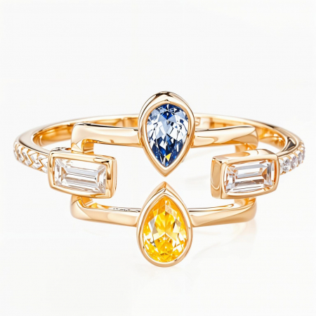 Inele - Inel aur 14k Velvet Light