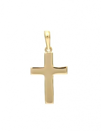 Pandantive - Pandantiv aur galben 14k cruce S