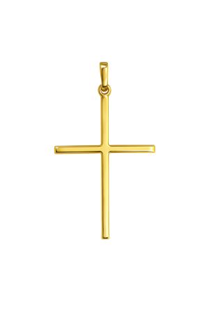 Bijuterii din aur - Pandantiv aur 14 k cruce extra large