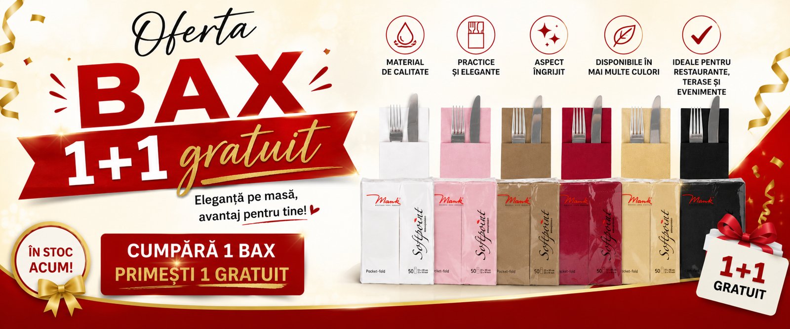 Bax 1+1 Gratuit