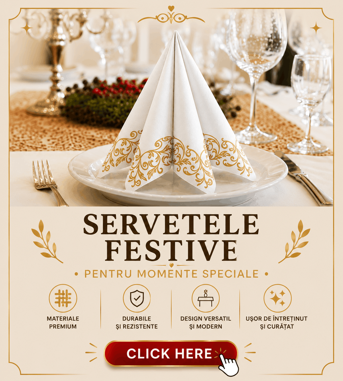 servetele festive