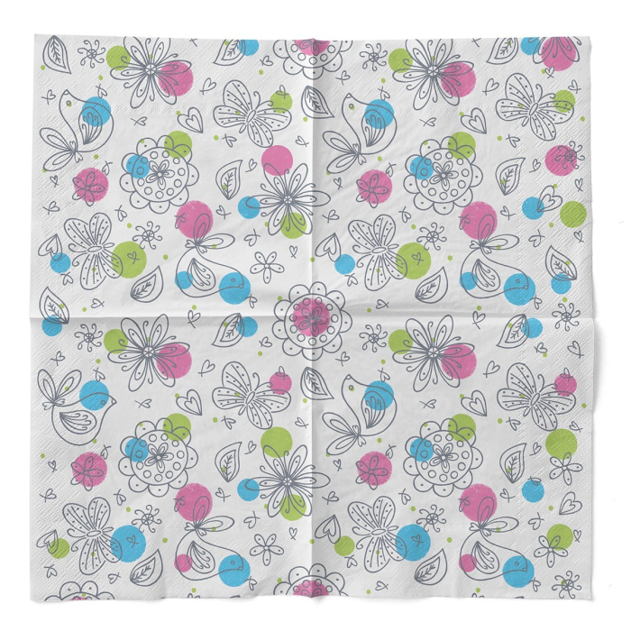 Servetele de masa 3 straturi, Tissue - Petra / 33 x 33 cm / 20 buc [3]