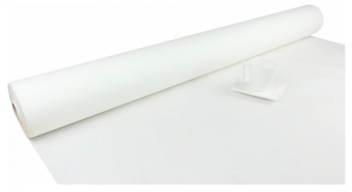 Rola fata de masa Linclass, White - alba / 118 cm x 25 m / 1 buc [2]