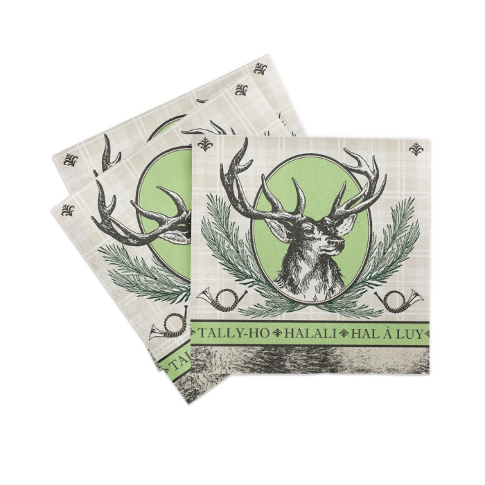 Servetele de masa festive Linclass - Halali (model rustic) / 40 x 40 cm / 50 buc [3]