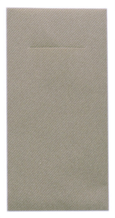 Servetele cu BUZUNAR pentru tacamuri Linclass Light - Beige Grey (Grej) / 40 x 33 cm / 75 buc [2]