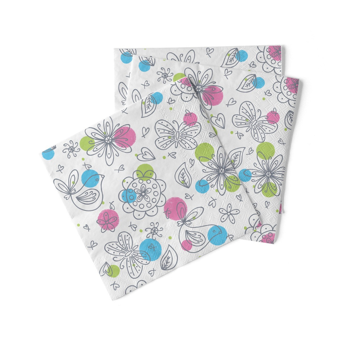 Servetele de masa 3 straturi, Tissue - Petra / 33 x 33 cm / 20 buc [2]