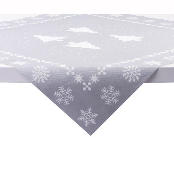 Fata de masa, Linclass - White Tree (argintiu) / 80 x 80 cm / 1 buc [2]