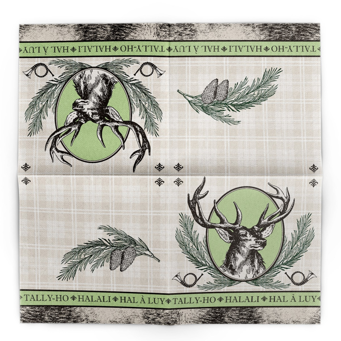 Servetele de masa festive Linclass - Halali (model rustic) / 40 x 40 cm / 50 buc [4]