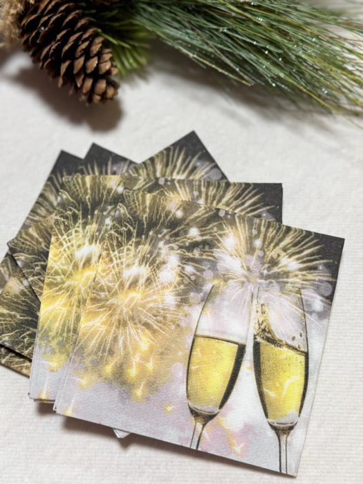 BAX Servetele de masa festive, Softpoint - Cheers / 24 x 24 cm / 3000 buc [3]