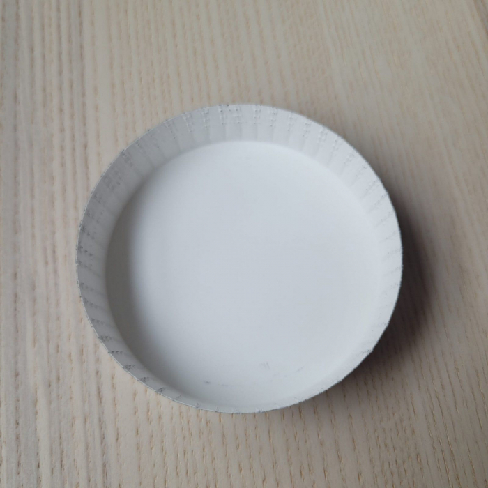 Capace pentru pahare, din carton mat / albe / 105 mm / 200 buc [4]