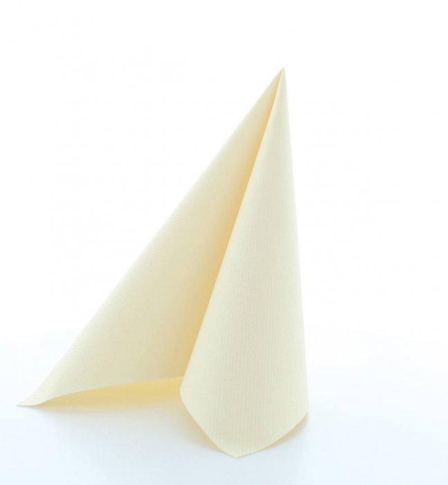 Servetele de masa festive Linclass - Crem / 40 x 40 cm / 50 buc [5]
