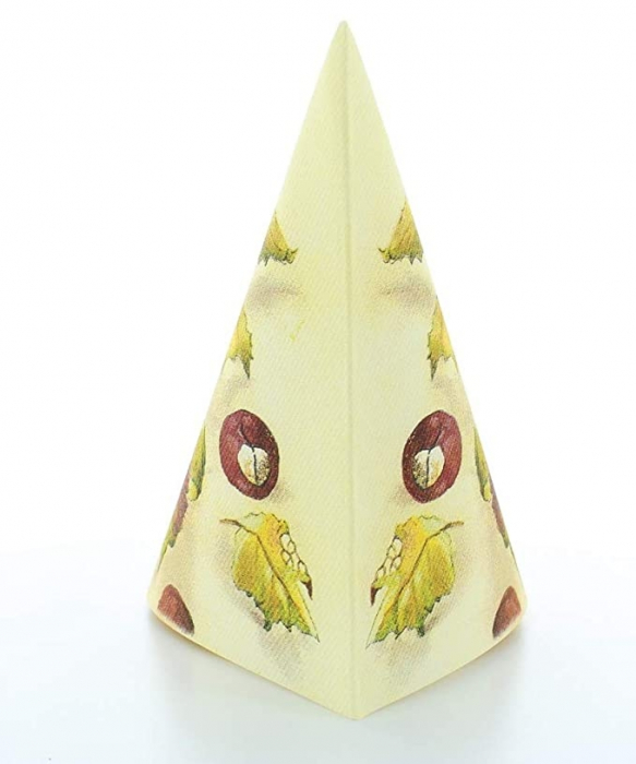 Servetele de masa festive Linclass - Kastanie (castane) / 40 x 40 cm / 50 buc [3]