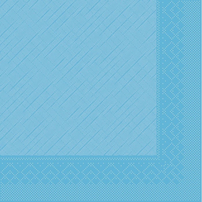 Servetele de masa festive Tissue Deluxe - Aquablau / 40 x 40 cm / 50 buc [2]