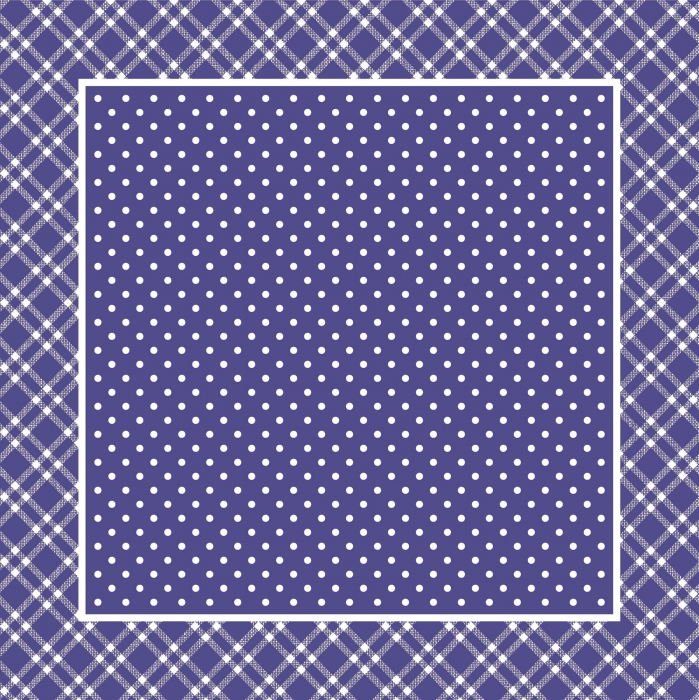 Fata de masa - Linclass  Antonia (Albastru) / 80 x 80 cm / 1 buc [2]