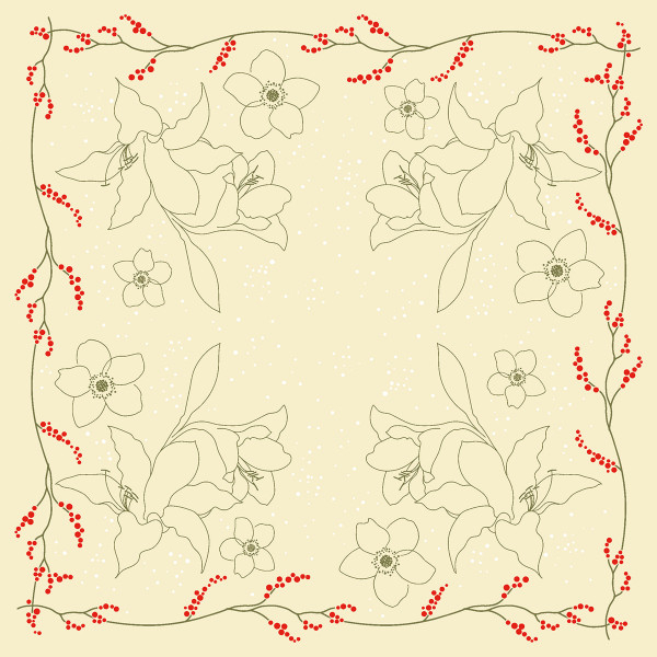 
Fata de masa de Craciun Linclass - Fidelia / 80 × 80 cm / 20 buc [1]