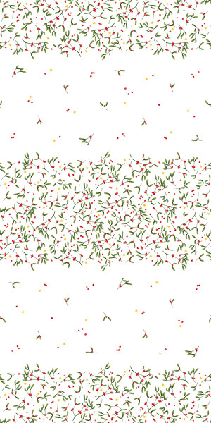 Fata de masa de Craciun, Spanlin - Leni / 120 × 220 cm / 20 buc [1]