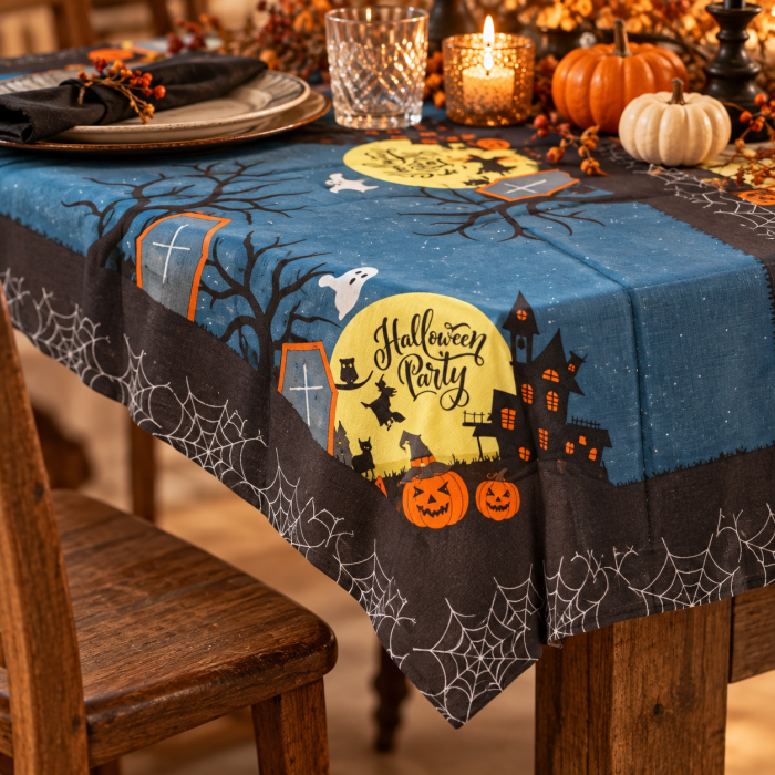 Fata de masa Haunted Forest