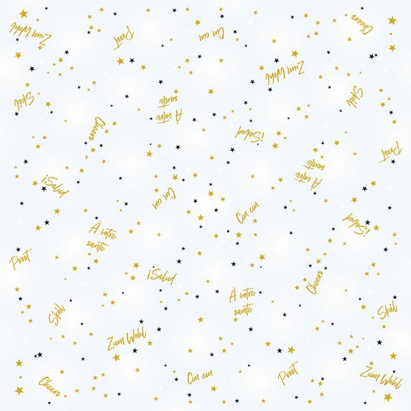 Fata de masa de Craciun Linclass - Cheers / 80 × 80 cm / 20 buc [1]