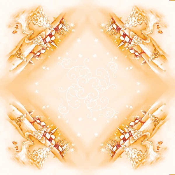 Fata de masa de Craciun Linclass - Silence / 80 × 80 cm / 15 buc [1]