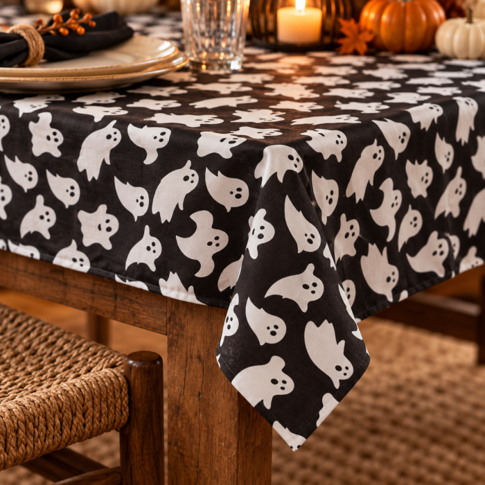 Fata de masa Spooky Night 80 x 80 cm, set 10 buc [2]