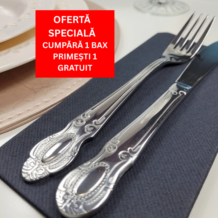 MINI BAX Servetele Linclass ultra calitative, negre, 40x40 cm, pliate 1/8, 432 buc [1]