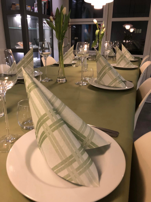 Rola fata de masa Linclass, Olive - oliv (maslinie) / 118 cm x 25 m / 1 buc [3]