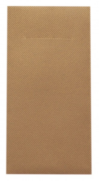 Servetele cu BUZUNAR pentru tacamuri - Linclass Bronze (Bronz) / 40 x 40 cm / 75 buc [2]