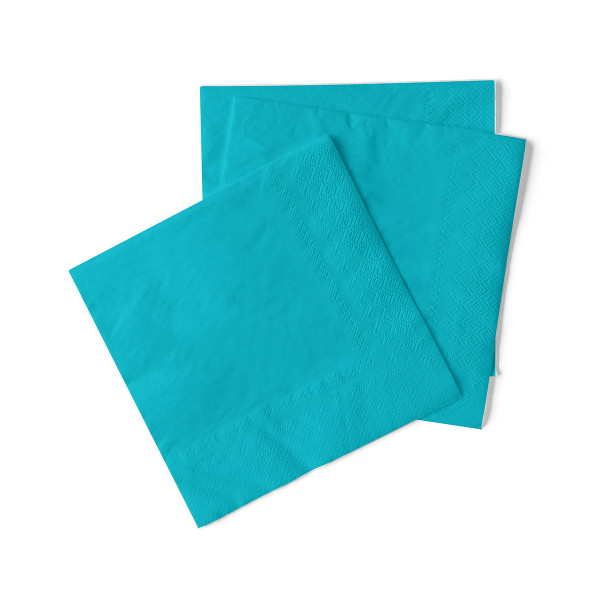 Servetele de masa 3 straturi, Tissue - Aquablue / 33 x 33 cm / 20 buc [4]