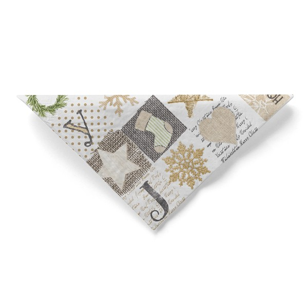 Servetele de masa de Craciun, 3 straturi, Tissue - Candy / 40 x 40 cm / 100 buc [4]