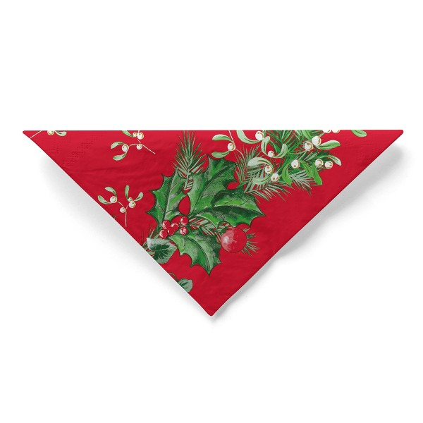 Servetele de masa de Craciun, 3 straturi, Tissue - Elise / 40 x 40 cm / 100 buc [4]