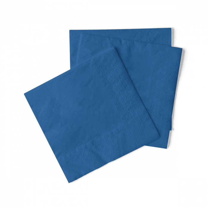 Servetele de masa 3 straturi, Tissue - ROYAL BLAU (albastru regal) / 33X33 cm / 30 buc [2]
