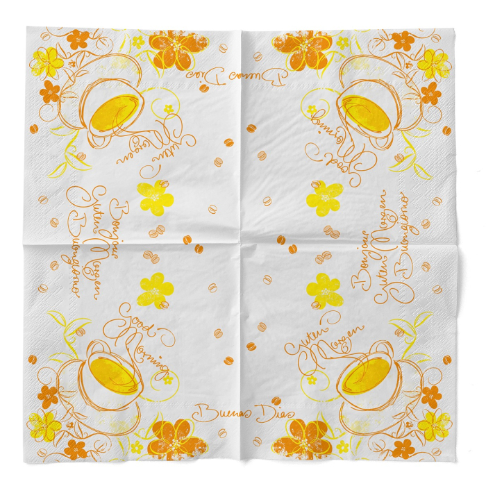 Servetele de masa, 3 straturi, Tissue - Sonny / 33 x 33 cm / 100 buc [3]