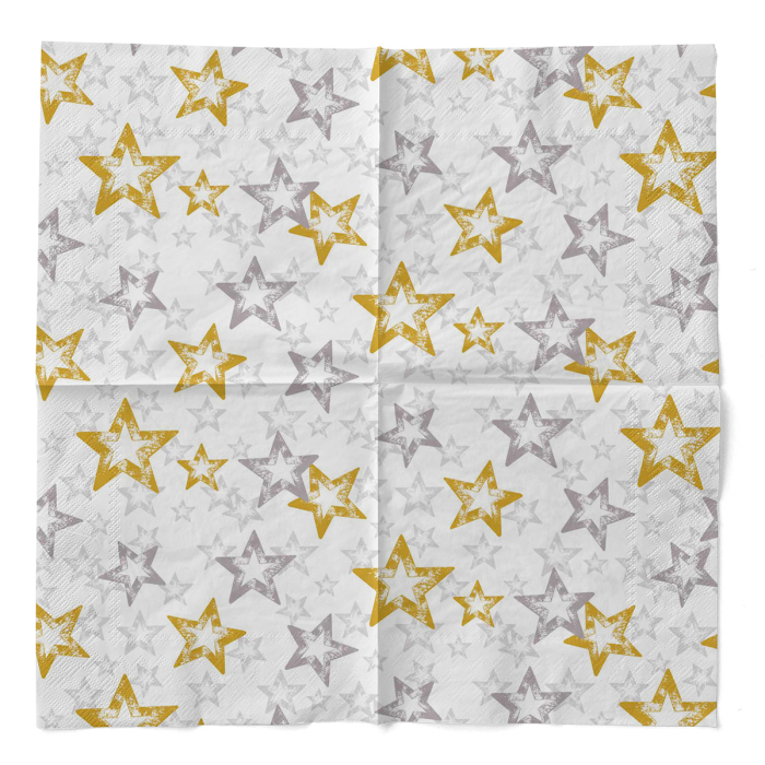 Servetele de masa de Craciun, 3 straturi, Tissue - Allison / 33 x 33 cm / 100 buc [3]