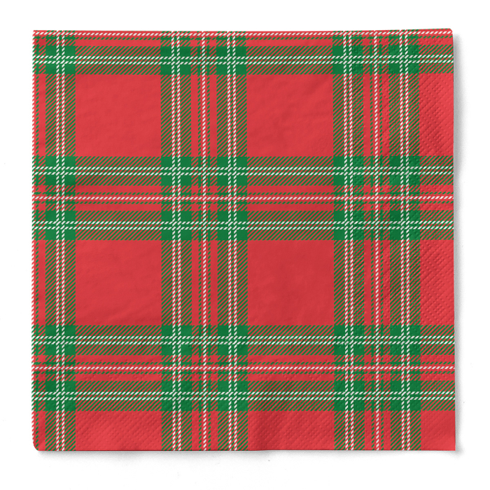 Servetele de masa de Craciun, 3 straturi, Tissue - Charles / 40 x 40 cm / 100 buc [2]