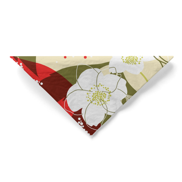 Servetele de masa de Craciun, 3 straturi, Tissue - Diana / 40 x 40 cm / 100 buc [5]