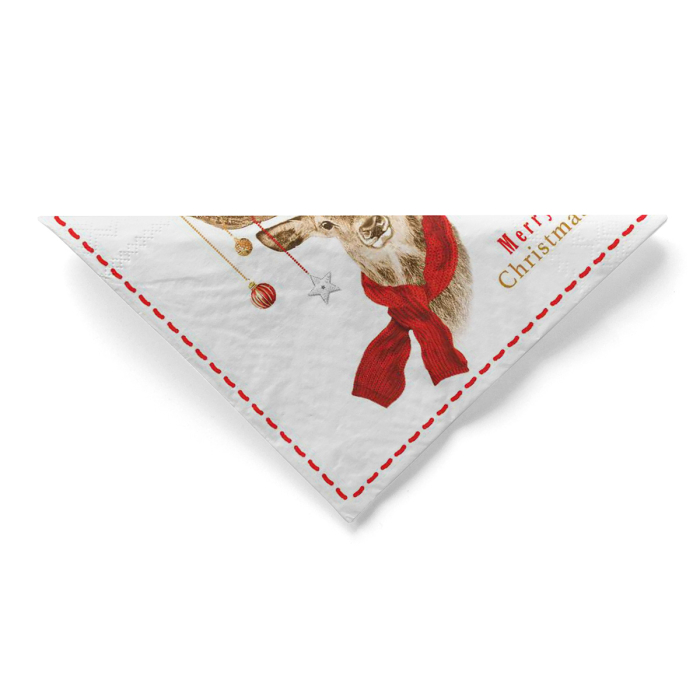 Servetele de masa de Craciun, 3 straturi, Tissue - Janosch / 33 x 33 cm / 100 buc [5]