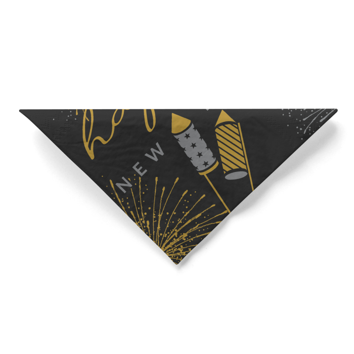 Servetele de masa de Craciun, 3 straturi, Tissue - Rocky  / 33 x 33 cm / 100 buc [5]