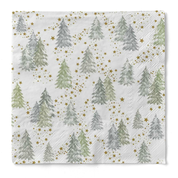 Servetele de masa de Craciun, 3 straturi, Tissue - Tommy / 33 x 33 cm / 100 buc [2]