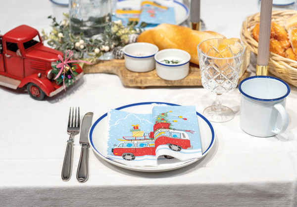 Servetele de masa de Craciun, 3 straturi, Tissue - Winter Holidays / 33 x 33 cm / 100 buc [2]