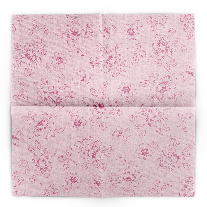 Servetele de masa festive gama Spanlin Bio (100% biodegradabile) - Rita (roz pal) / 40 x 40 cm / 30 buc [3]