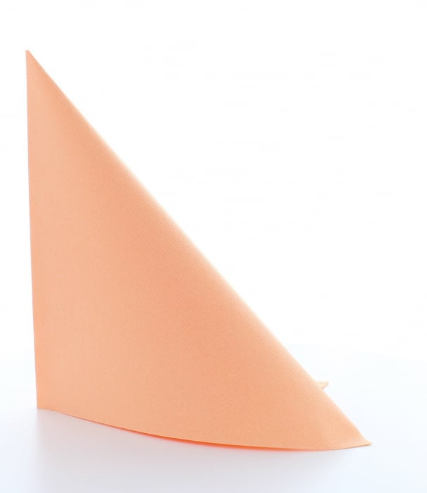 Servetele de masa festive Linclass - Apricot (portocaliu) / 40 x 40 cm / 25 buc [3]