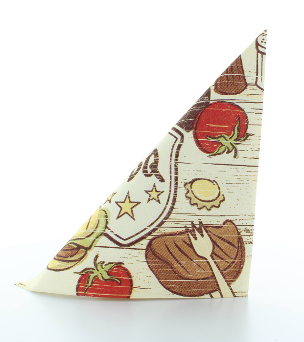 Servetele de masa festive Linclass - BBQ (Fast Food)/ 40 x 40 cm / 50 buc [4]