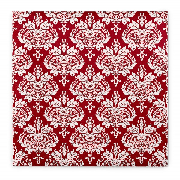 Servetele de masa festive Linclass pentru Revelion/Anul Nou Linclass - Casper bordeaux / 40 x 40 cm / 50 buc [3]