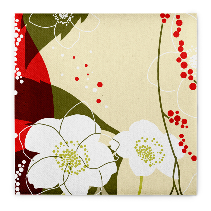 Servetele de masa festive Linclass pentru Revelion/Anul Nou Linclass - Diana / 40 x 40 cm / 50 buc [7]